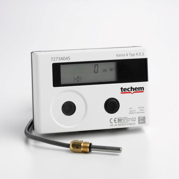 Techem Compact Radio 4 (4.5.1) Retur-måler